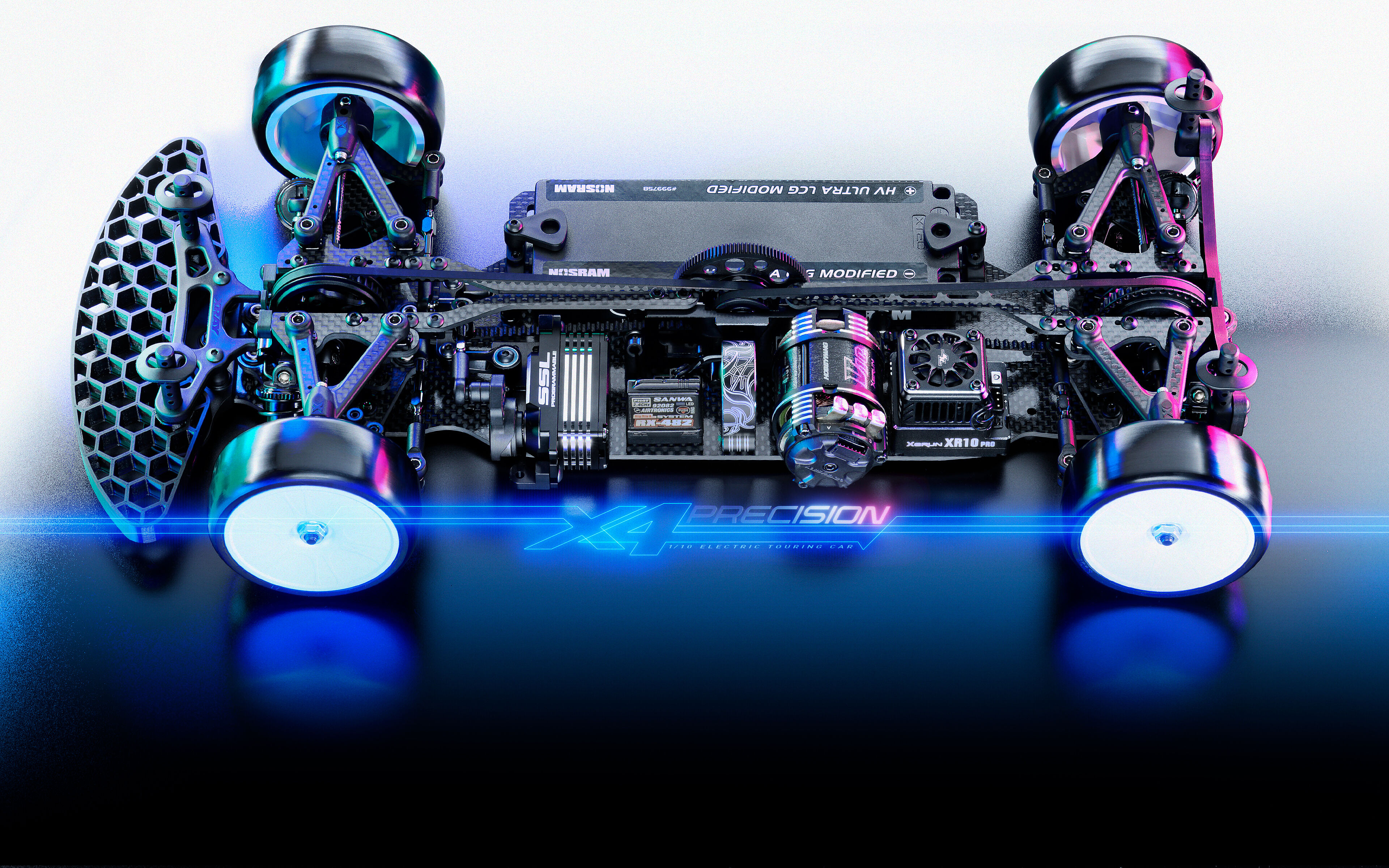 (新品未開封)XRAY X4 2024 カーボン1/10 ツーリングカー Xray X4'24 1:10 Electric Touring Car KIT- Graphite Chassis